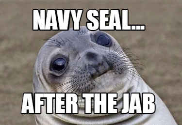 Meme Creator - Funny Navy seal... after the jab Meme Generator at ...