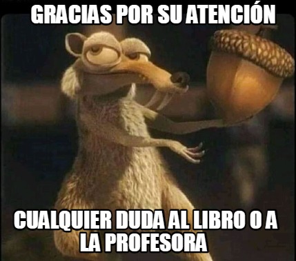 Meme Creator Funny Gracias Por Su Atenci N Cualquier Duda Al Libro O