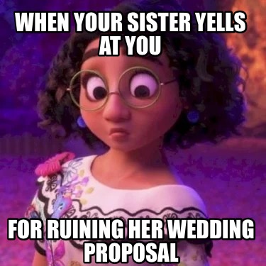 when-your-sister-yells-at-you-for-ruining-her-wedding-proposal