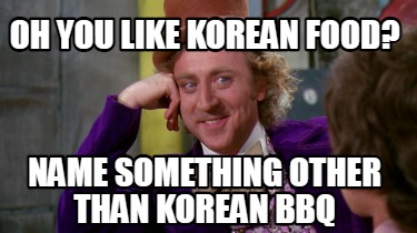 korean food meme