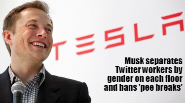 musk-separates-twitter-workers-by-gender-on-each-floor-and-bans-pee-breaks