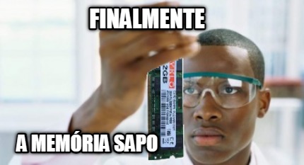 Meme Creator Funny Finalmente A Mem Ria Sapo Meme Generator At Memecreator Org