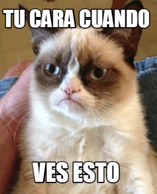 Meme Creator Funny Tu Cara Cuando Ves Esto Meme Generator At Memecreator Org