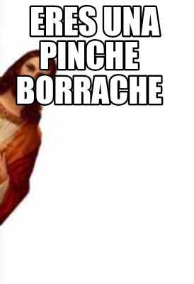 Meme Creator Funny Eres Una Pinche Borrache Meme Generator At