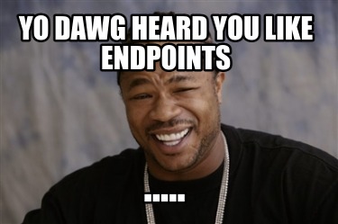 Meme Creator - Funny Yo Dawg Heard You Like Endpoints ..... Meme ...