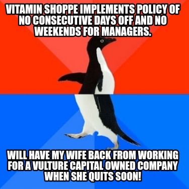 vitamin-shoppe-implements-policy-of-no-consecutive-days-off-and-no-weekends-for-