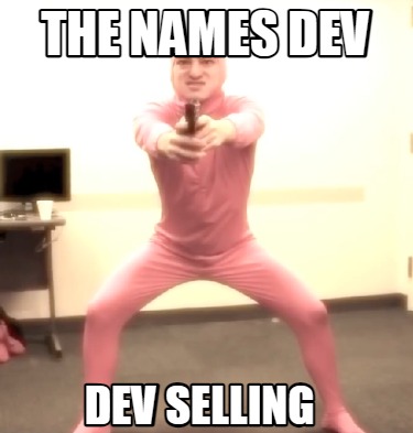 the-names-dev-dev-selling