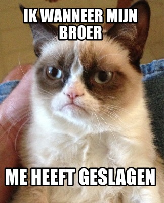 Meme Creator - Funny ik wanneer mijn broer me heeft geslagen Meme ...