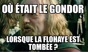 Meme Creator Funny Dov Era Gondor Quando Serviva L Autocertificazione