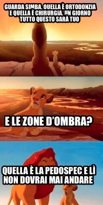 Meme Creator Funny Guarda Simba Quella Ortodonzia E Quella