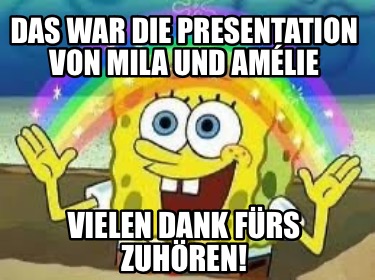 Meme Creator Funny Ende Der Pr Sentation Vielen Dank F R Eure