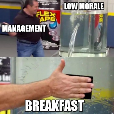 management-breakfast-low-morale