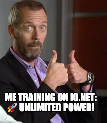me-training-on-io.net-unlimited-power