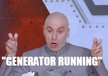 generator-running