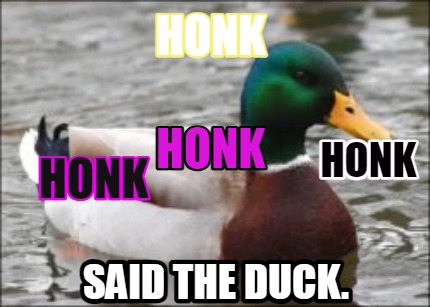 honk-honk-honk-honk-said-the-duck