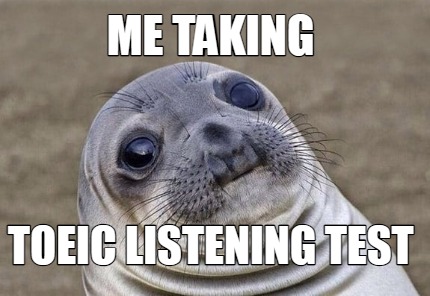 me-taking-toeic-listening-test