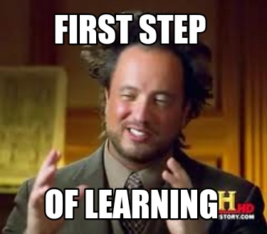 first-step-of-learning