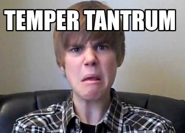 temper-tantrum