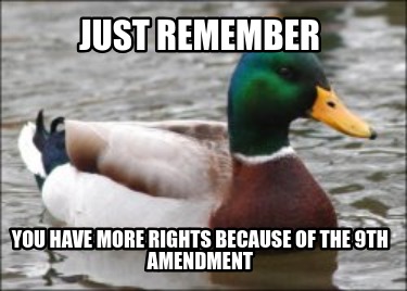 just-remember-you-have-more-rights-because-of-the-9th-amendment