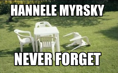 hannele-myrsky-never-forget