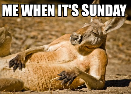 me-when-its-sunday