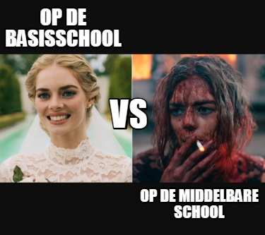 op-de-basisschool-op-de-middelbare-school-vs