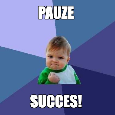 pauze-succes