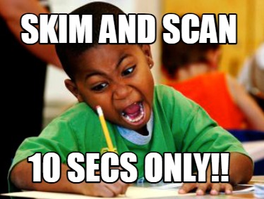 skim-and-scan-10-secs-only