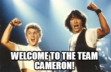 welcome-to-the-team-cameron