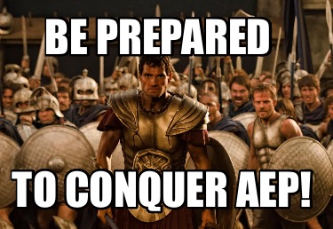 be-prepared-to-conquer-aep