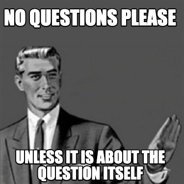 no-questions-please-unless-it-is-about-the-question-itself