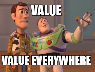 value-value-everywhere