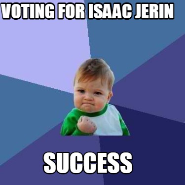 voting-for-isaac-jerin-success