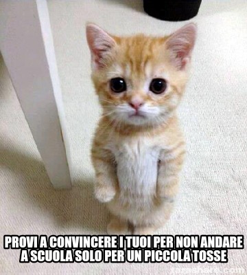 provi-a-convincere-i-tuoi-per-non-andare-a-scuola-solo-per-un-piccola-tosse