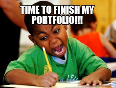 time-to-finish-my-portfolio