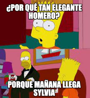 por-qu-tan-elegante-homero-porque-maana-llega-sylvia