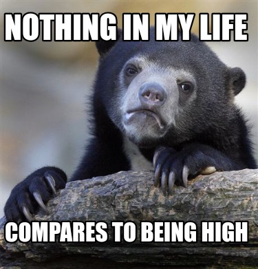 nothing-in-my-life-compares-to-being-high