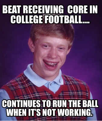 beat-receiving-core-in-college-football.-continues-to-run-the-ball-when-its-not-