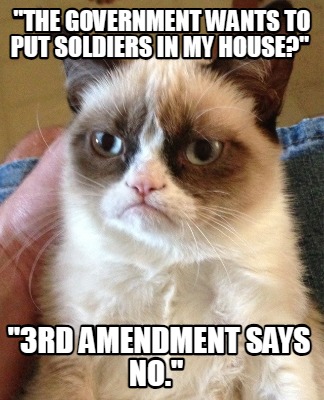 the-government-wants-to-put-soldiers-in-my-house-3rd-amendment-says-no