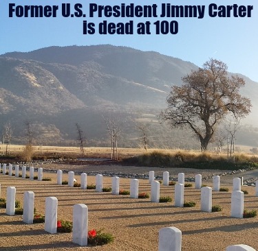 former-u.s.-president-jimmy-carter-is-dead-at-100