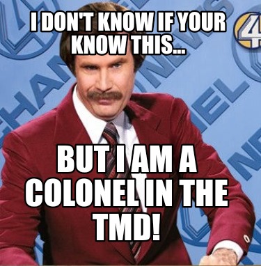 i-dont-know-if-your-know-this...-but-i-am-a-colonel-in-the-tmd