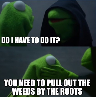 do-i-have-to-do-it-you-need-to-pull-out-the-weeds-by-the-roots