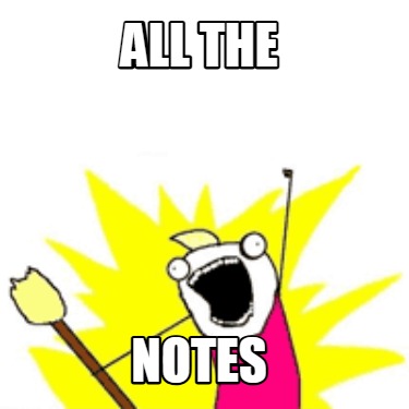 all-the-notes